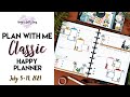 PLAN WITH ME| HORIZONTAL| The Happy Planner ®| 1 Sticker Book Challenge