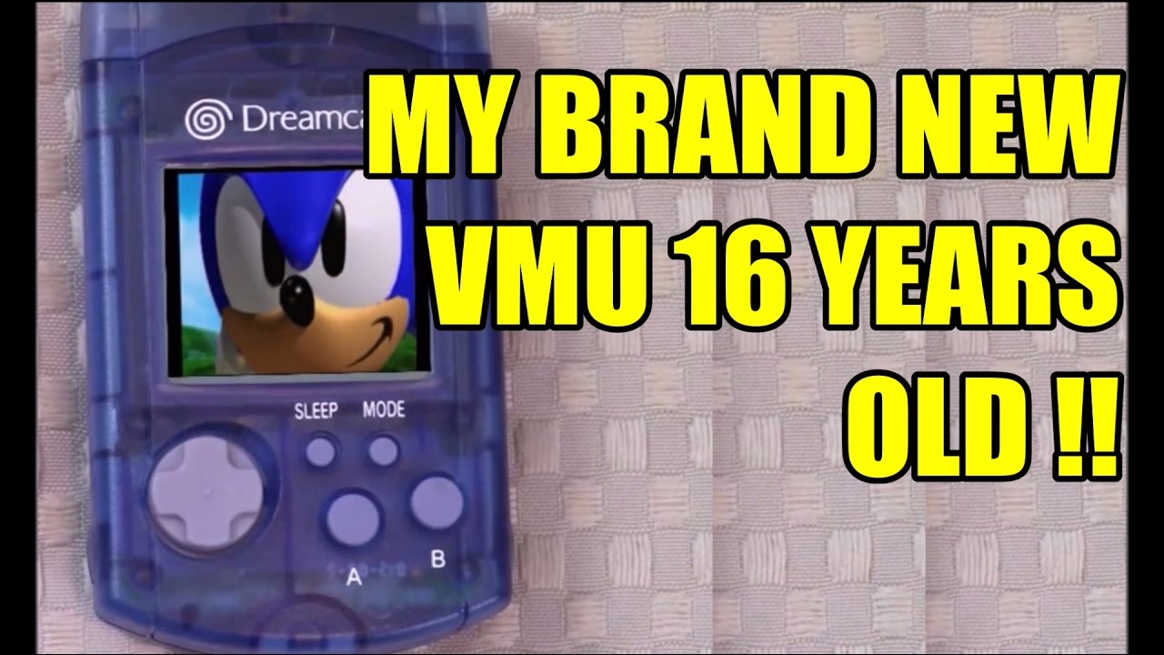 Unboxing my 16 year old Dreamcast VMU 