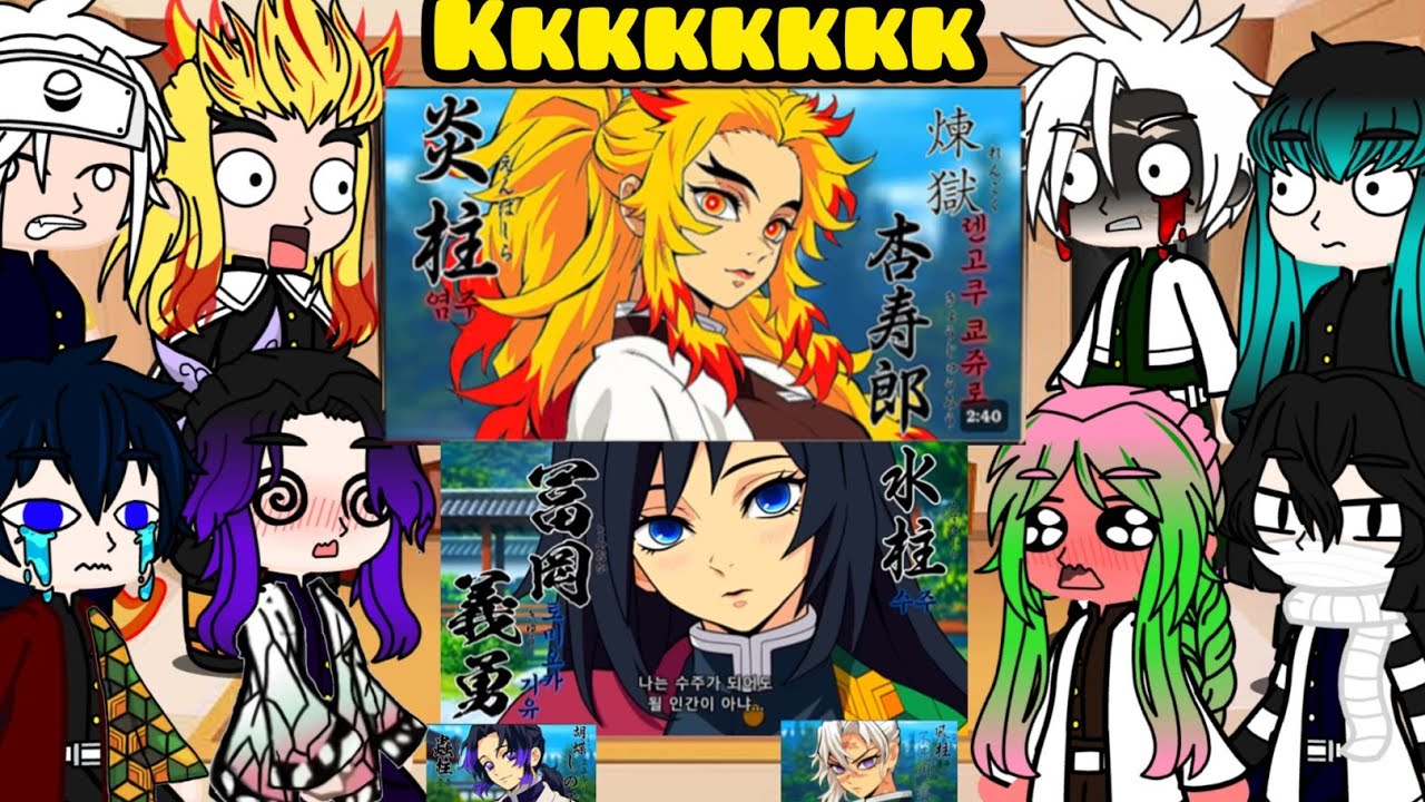 Hashiras react a VÍDEOS ENGRAÇADOS DE DEMON SLAYER 😂❤️ DEMON SLAYER GENDER SWAP AU •FUNNY ANIMATION•