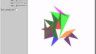 Dissection of a Dodecagram {12/5} to a Square
