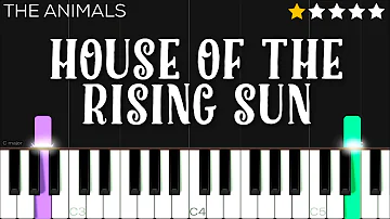 The Animals - The House Of The Rising Sun | EASY Piano Tutorial
