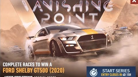 NFS NO LIMITS | NEW CAMPAIGN CHAPTER | VANISHING POINT | BLACKRIDGE BREAKOUT | FORD SHELBY GT500