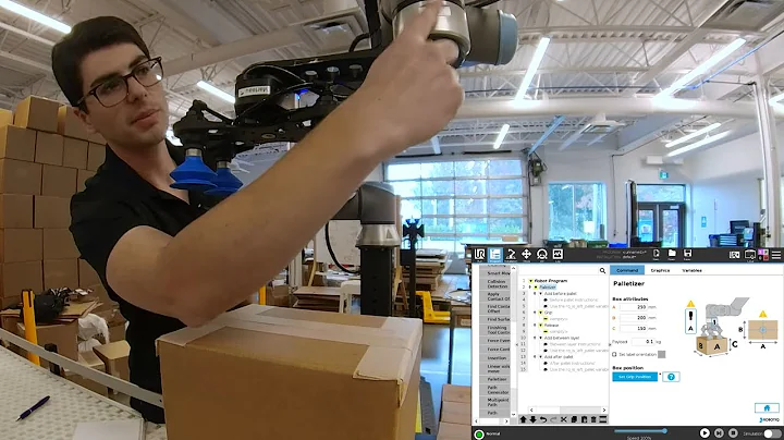 Robotiq Palletizing Solution - PE series demo