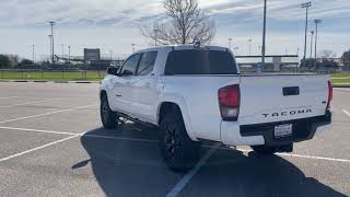 2021 Tacoma White SR5 Tires 265/75 R16