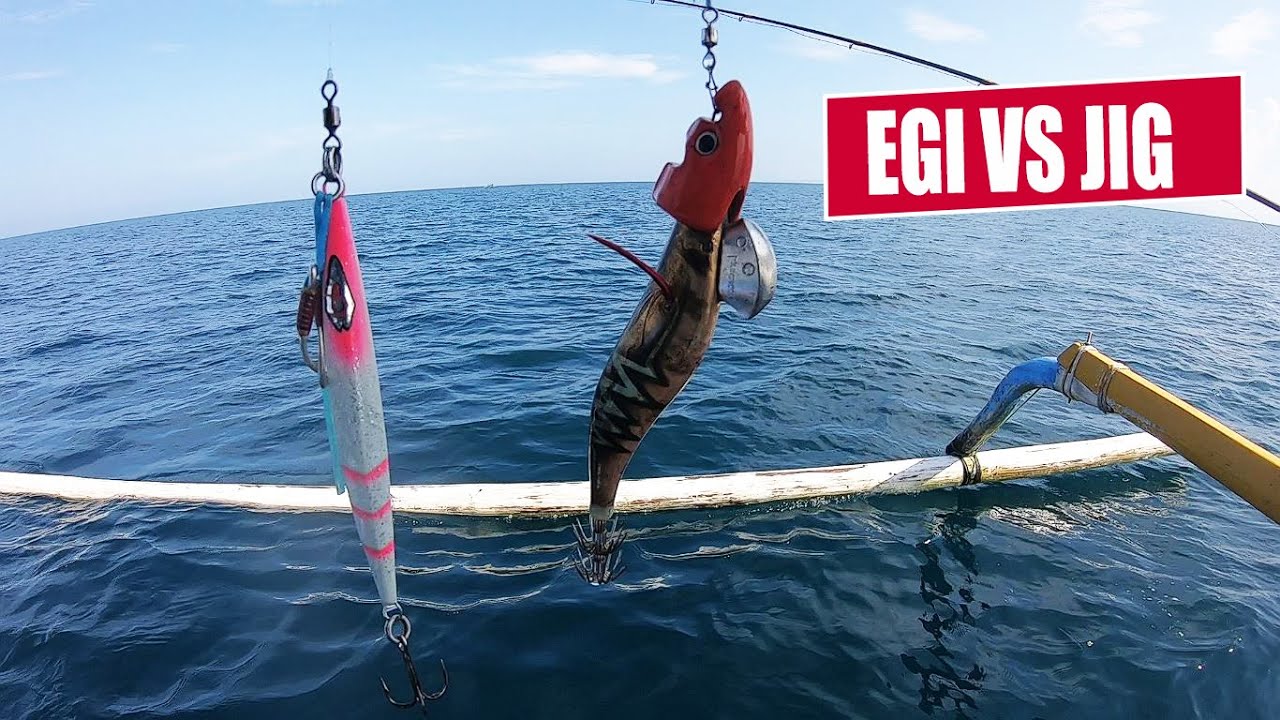 Pertarungan 2 Jenis Umpan berbeda untuk MANCING CUMI BESAR 