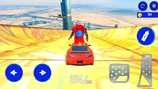 Superhero GT Mega Ramp Stunts ~ Android Game play screenshot 2