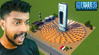 I BUILD A SOLAR POWER PLANT IN MY CITY ?  Cities Skylines 9