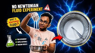Corn Starch Experiment 🤯 | Liquid Turns Into Solid! #shorts