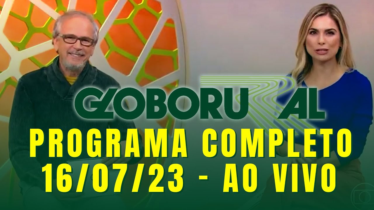 Globo Rural on X: O #GloboRural não será exibido neste domingo por causa  do final da Copa do Mundo Feminina. Voltamos no dia 27/08!   / X