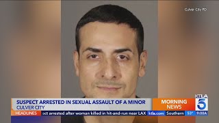 Man arrested in sex assault of girl, 12, in her Culver City bedroom