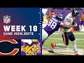 Bears vs. Vikings Week 18 Highlights | NFL 2021