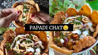 PAPADI CHAAT🤤| CHOLE PAPADI CHAAT😋| RAMADAN SPECIAL✨| BY COOK WITH UMERA❤️