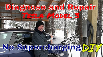 No Supercharging, Diagnose and Repair Charge Port on 2018 Tesla Model 3 Long Range Dual Motor