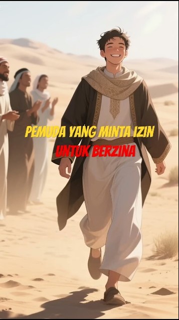 Pemuda yang meminta izin untuk berzina kepada nabi muhammad SAW #animasi #ceritaislami