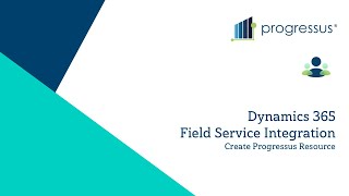 Create New Progressus Resource from D365 Business Central Bookable Resource