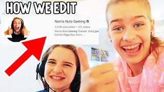 How we film and edit for YouTube On Norris Nuts Gaming