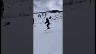 Skiing with family