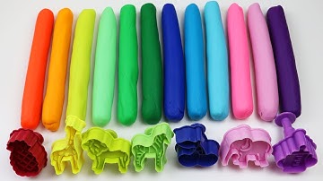 Learn Colors for Kids with Surprise Toys, Play Doh and Squishy Mesh Balls - PlayTime