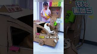 This Dog Tried to Run Without Paying for Gas 😱🐶”