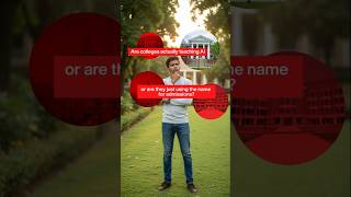 College Admission Tips & Suggestions || #jee