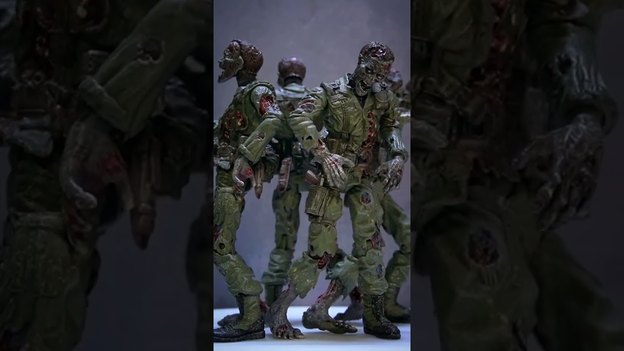 Resident Evil Zombie Soldier Figures by Palisades