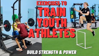 Strength And Power Exercises For Youth Athletes | Youth Athlete Strength And Conditioning Training