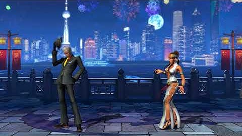 KOF14 Tung & Oswald & Chin vs Mai & Zarina & Mature CPU vs CPU AI vs AI