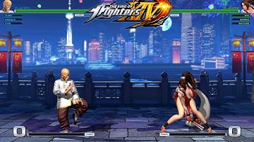 KOF14 Tung & Oswald & Chin vs Mai & Zarina & Mature CPU vs CPU AI vs AI