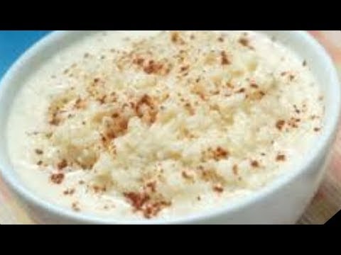 ARROZ DOCE COM AMENDOIM - RECEITA SIMPLES