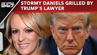 Donald Trump Trial | Adult Star Stormy Daniels Faces Tough Questions In Trump's Hush-Money Trial