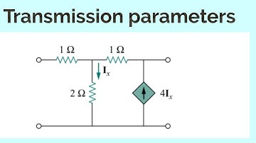 ABCD parameters of two port network