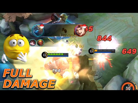 Setting Build Grock Full Damage Bikin Ketar-Ketir | Mobile Legends  @KotakMasuk