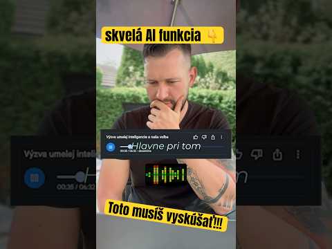 Cover: Top AI funkcia - oplatí sa okamžite vyskúšať! #shorts #ai
