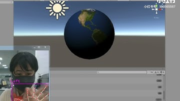 Unity + Python cvzone hand tracking control
