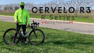 CERVELO R3 II SPRING TEST RIDE  II BIKE CHECK #cervelo #ultegra #roadbike #spring #toronto