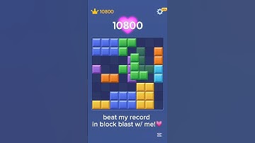 beat my block blast record w/ me! 💗#blockblast #record #fyp #fypシ゚ #fypage #fun #gameplay