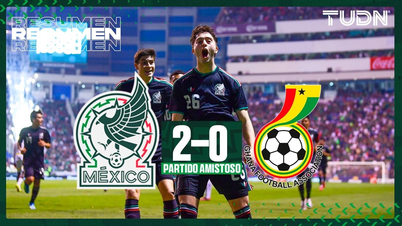 México 2-0 Ghana | HIGHLIGHTS | Amistoso Internacional | TUDN