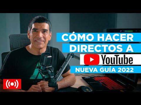 Video: ¿Se puede transmitir en vivo por youtube?