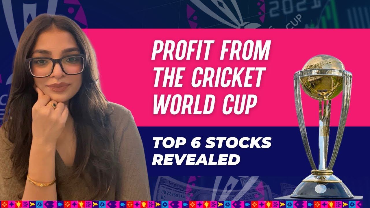 6 stocks most likely to benefit from the Cricket World Cup.