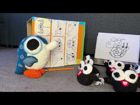 Patchwork pals: The penguin