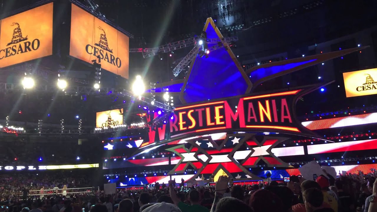 Real Americans Entrance WM30