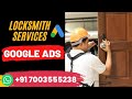 How To Run Locksmith Google Ads Campaign USA Canada