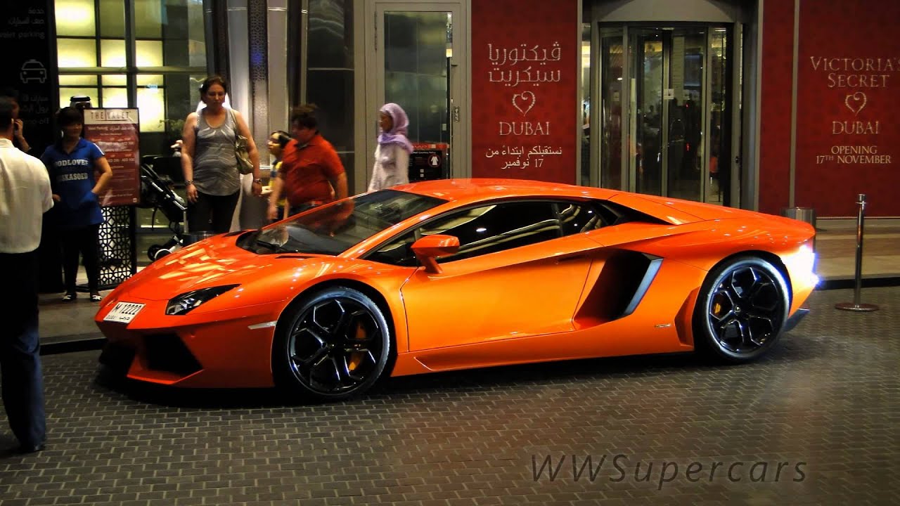 Lamborghini aventador dubai