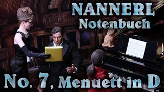 ANONYMOUS: Menuett in D major (Nannerl Notenbuch No. 7)