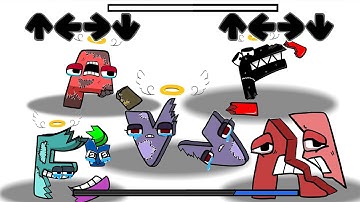 FNF Alphabet Lore : Alphabet Lore But Fixing Letters in Friday Night Funkin