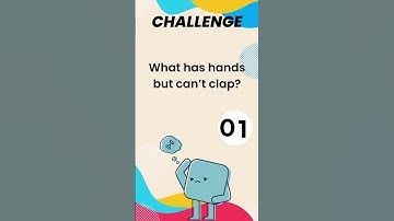🤯 What Has Hands But Can’t Clap? Try to Solve This Riddle! #shorts #viralshorts #riddles #gk#gkquizz