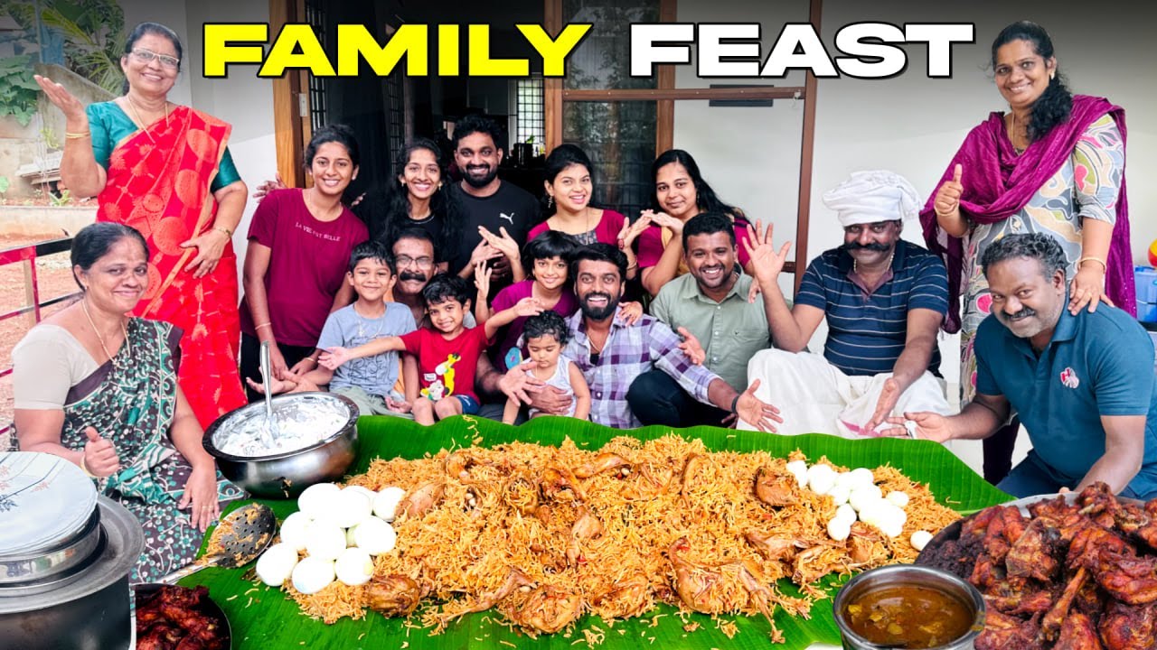 குடும்பத்துடன் காடை பிரியாணி விருந்து  | DAN JR VLOGS