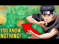 You Know Nothing About Shisui Uchiha You Know Nothing About Shisui Uchiha