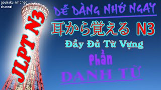 ✔Hướng Dẫn Học Bài #1 Danh Từ #MimikaraOboeru N3 (Từ Vựng) screenshot 1