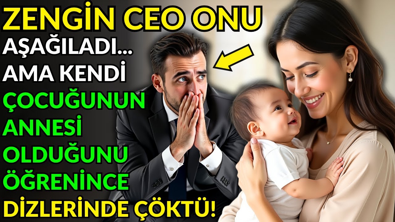 ZENGİN CEO ONU AŞAĞILADI... AMA KENDİ ÇOCUĞUNUN ANNESİ OLDUĞUNU ÖĞRENİNCE DİZLERİNDE ÇÖKTÜ!